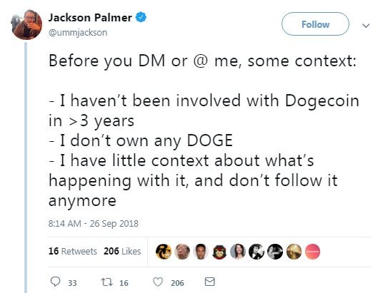 Гневный твит Джексона Палмера