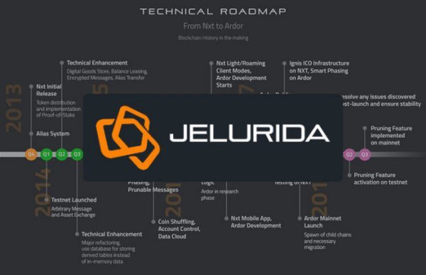 Jelurida BV - компания-разработчик NXT