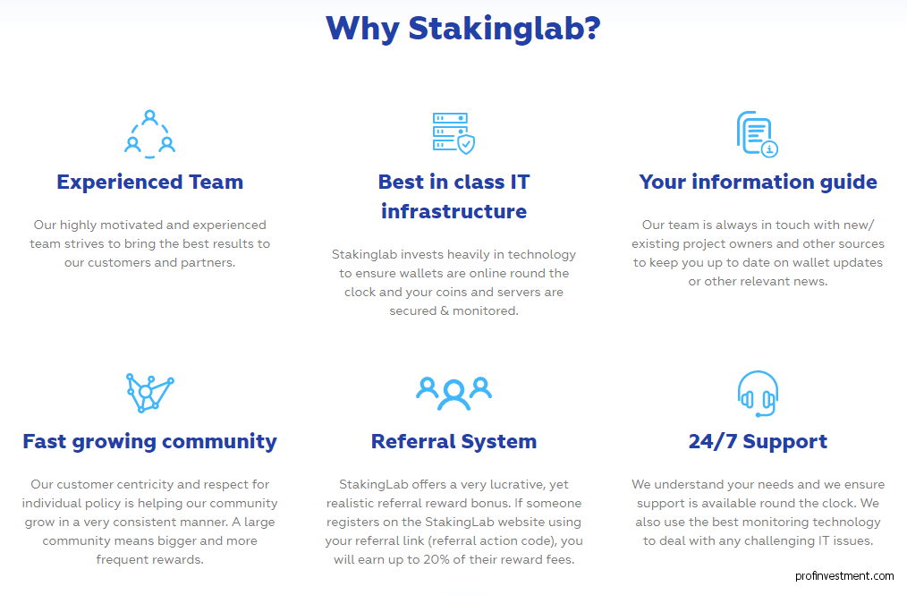 криптостейкинг на Stakinglab