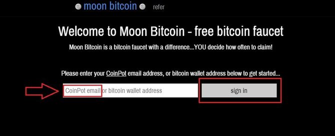Регистрация на Moonbitcoin